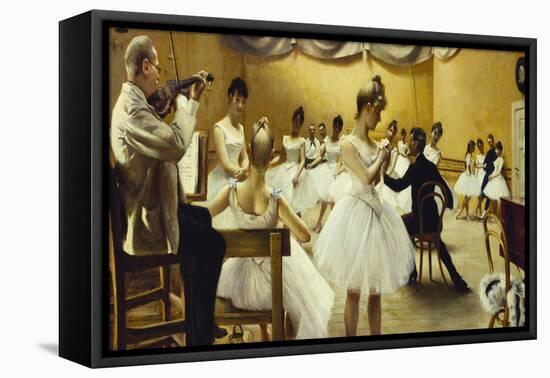 The Royal Theatre's Ballet School-Paul Fischer-Framed Premier Image Canvas