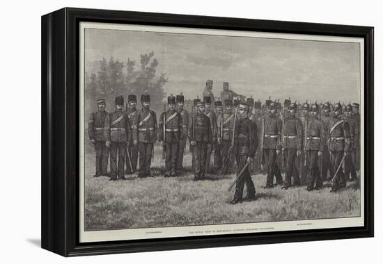 The Royal Visit to Edinburgh, Scottish Engineer Volunteers-Johann Nepomuk Schonberg-Framed Premier Image Canvas