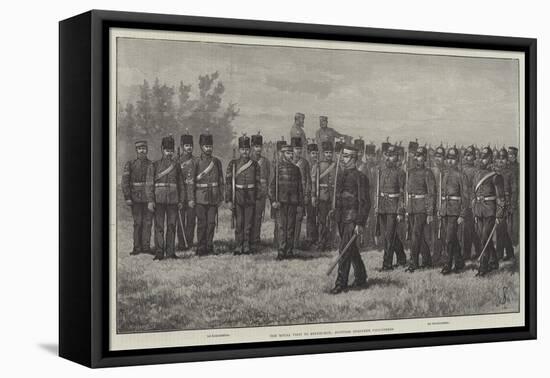 The Royal Visit to Edinburgh, Scottish Engineer Volunteers-Johann Nepomuk Schonberg-Framed Premier Image Canvas