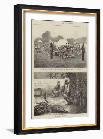 The Royal Visit to India-Alfred Chantrey Corbould-Framed Giclee Print