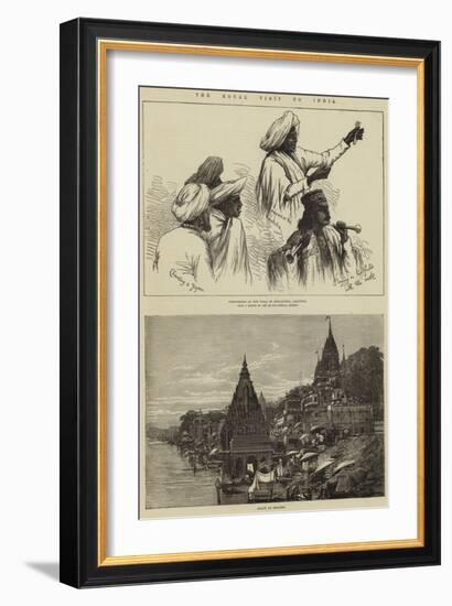 The Royal Visit to India-null-Framed Giclee Print