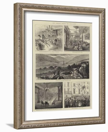 The Royal Visit to Ireland-Francis S. Walker-Framed Giclee Print