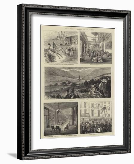 The Royal Visit to Ireland-Francis S. Walker-Framed Giclee Print