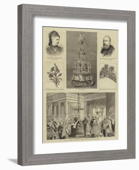 The Royal Wedding at Windsor-null-Framed Giclee Print