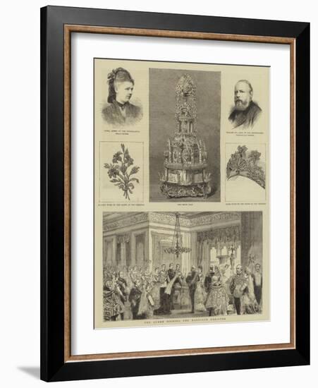 The Royal Wedding at Windsor-null-Framed Giclee Print