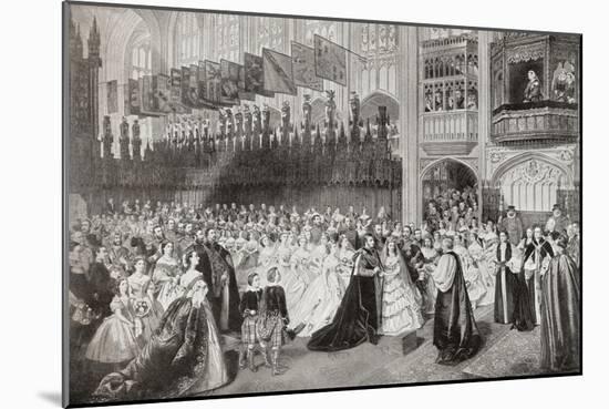 The Royal Wedding Between Albert Edward-null-Mounted Giclee Print
