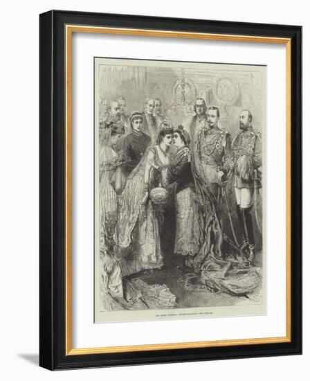The Royal Wedding, Congratulations-null-Framed Giclee Print
