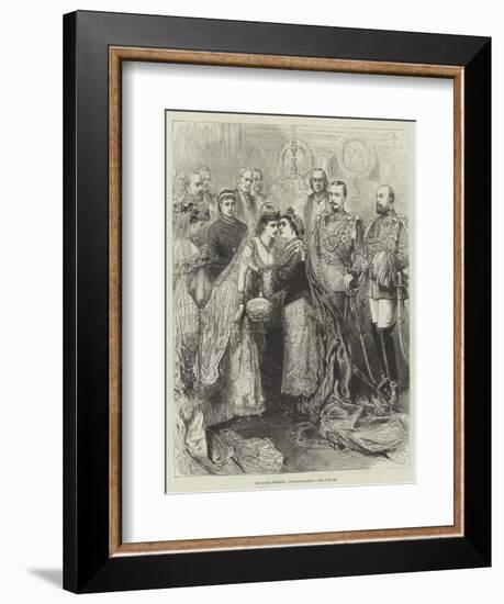 The Royal Wedding, Congratulations-null-Framed Giclee Print