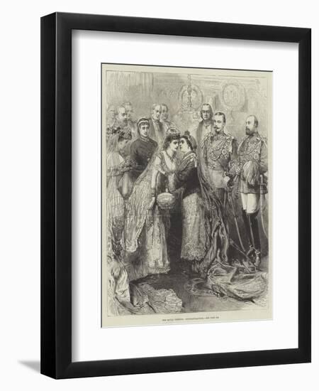 The Royal Wedding, Congratulations-null-Framed Giclee Print