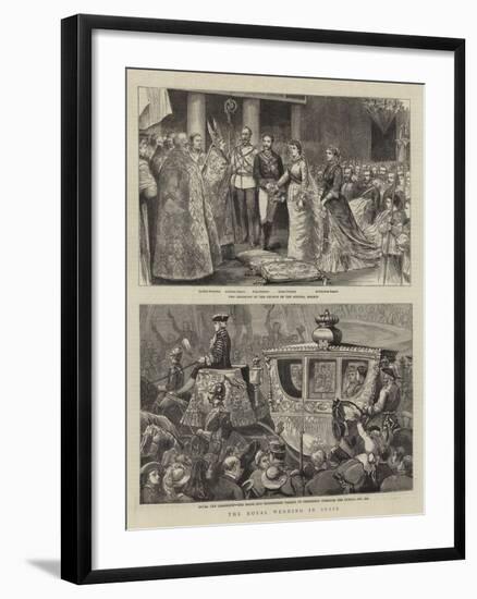 The Royal Wedding in Spain-null-Framed Giclee Print