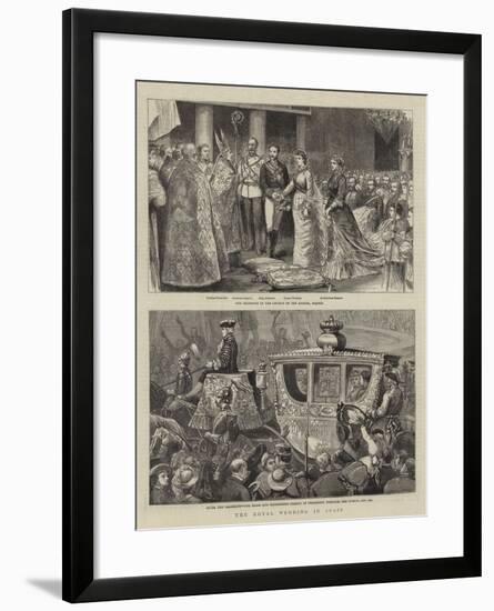 The Royal Wedding in Spain-null-Framed Giclee Print