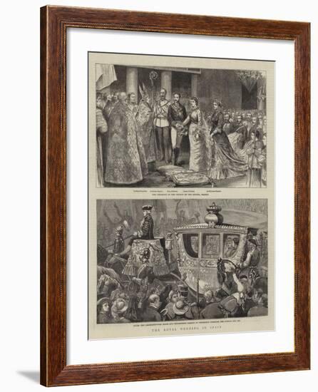 The Royal Wedding in Spain-null-Framed Giclee Print