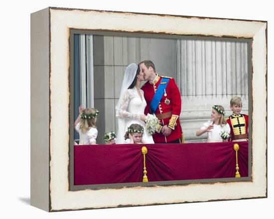 The Royal Wedding of Prince William and Kate Middleton in London, Friday April 29th, 2011-null-Framed Premier Image Canvas