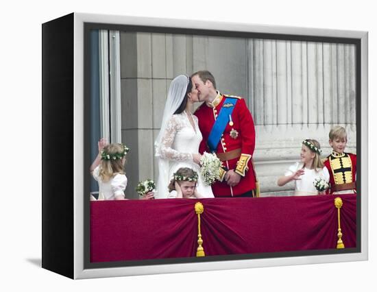 The Royal Wedding of Prince William and Kate Middleton in London, Friday April 29th, 2011-null-Framed Premier Image Canvas