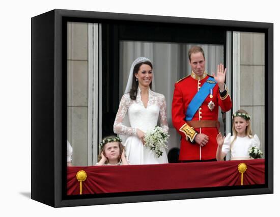 The Royal Wedding of Prince William and Kate Middleton in London, Friday April 29th, 2011-null-Framed Premier Image Canvas