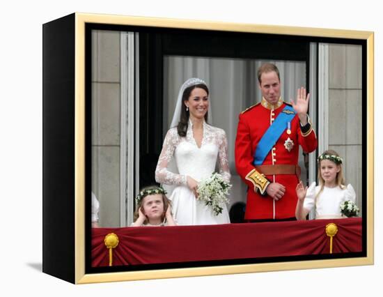 The Royal Wedding of Prince William and Kate Middleton in London, Friday April 29th, 2011-null-Framed Premier Image Canvas