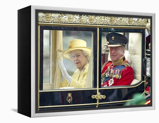 The Royal Wedding of Prince William and Kate Middleton in London, Friday April 29th, 2011-null-Framed Premier Image Canvas