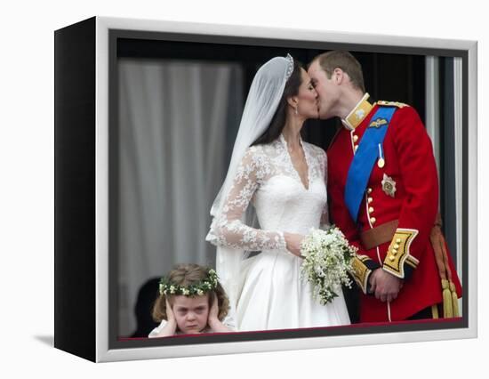 The Royal Wedding of Prince William and Kate Middleton in London, Friday April 29th, 2011-null-Framed Premier Image Canvas