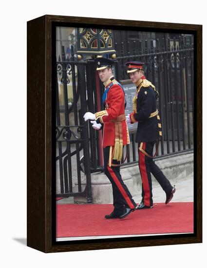 The Royal Wedding of Prince William and Kate Middleton in London, Friday April 29th, 2011-null-Framed Premier Image Canvas