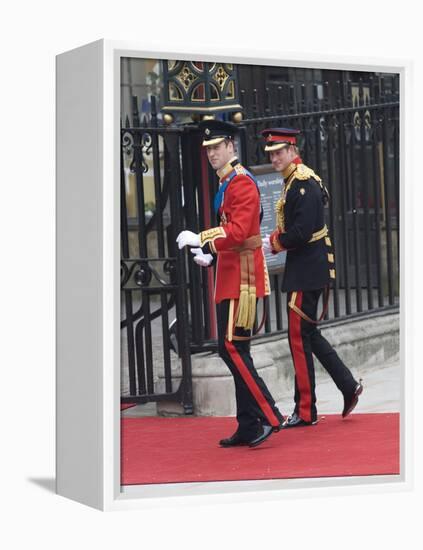 The Royal Wedding of Prince William and Kate Middleton in London, Friday April 29th, 2011-null-Framed Premier Image Canvas