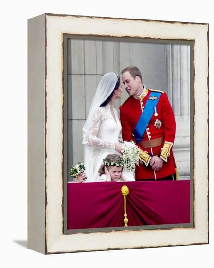 The Royal Wedding of Prince William and Kate Middleton in London, Friday April 29th, 2011-null-Framed Premier Image Canvas