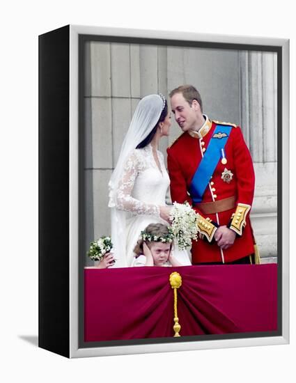 The Royal Wedding of Prince William and Kate Middleton in London, Friday April 29th, 2011-null-Framed Premier Image Canvas