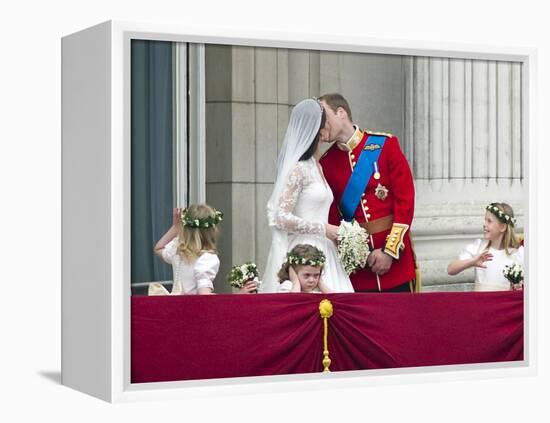 The Royal Wedding of Prince William and Kate Middleton in London, Friday April 29th, 2011-null-Framed Premier Image Canvas