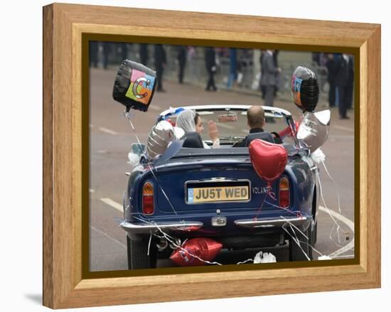 The Royal Wedding of Prince William and Kate Middleton in London, Friday April 29th, 2011-null-Framed Premier Image Canvas