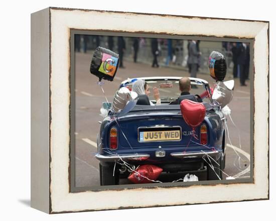 The Royal Wedding of Prince William and Kate Middleton in London, Friday April 29th, 2011-null-Framed Premier Image Canvas