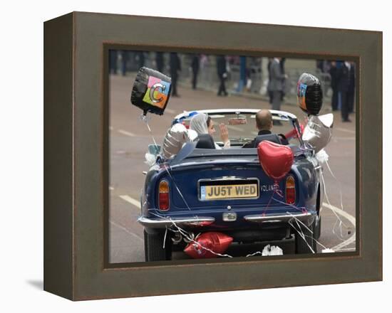 The Royal Wedding of Prince William and Kate Middleton in London, Friday April 29th, 2011-null-Framed Premier Image Canvas