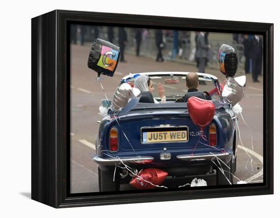 The Royal Wedding of Prince William and Kate Middleton in London, Friday April 29th, 2011-null-Framed Premier Image Canvas