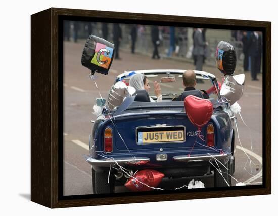 The Royal Wedding of Prince William and Kate Middleton in London, Friday April 29th, 2011-null-Framed Premier Image Canvas