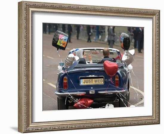 The Royal Wedding of Prince William and Kate Middleton in London, Friday April 29th, 2011-null-Framed Photographic Print