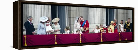 The Royal Wedding of Prince William and Kate Middleton in London, Friday April 29th, 2011-null-Framed Premier Image Canvas