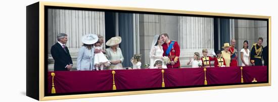 The Royal Wedding of Prince William and Kate Middleton in London, Friday April 29th, 2011-null-Framed Premier Image Canvas