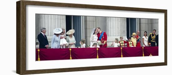 The Royal Wedding of Prince William and Kate Middleton in London, Friday April 29th, 2011-null-Framed Photographic Print