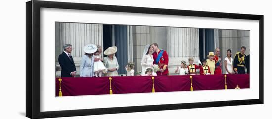 The Royal Wedding of Prince William and Kate Middleton in London, Friday April 29th, 2011-null-Framed Photographic Print