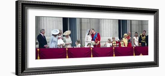 The Royal Wedding of Prince William and Kate Middleton in London, Friday April 29th, 2011-null-Framed Photographic Print