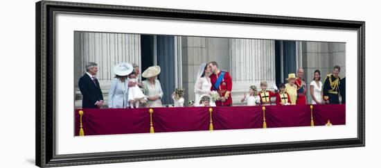 The Royal Wedding of Prince William and Kate Middleton in London, Friday April 29th, 2011-null-Framed Photographic Print