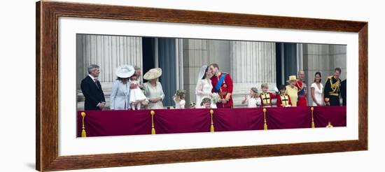 The Royal Wedding of Prince William and Kate Middleton in London, Friday April 29th, 2011-null-Framed Photographic Print