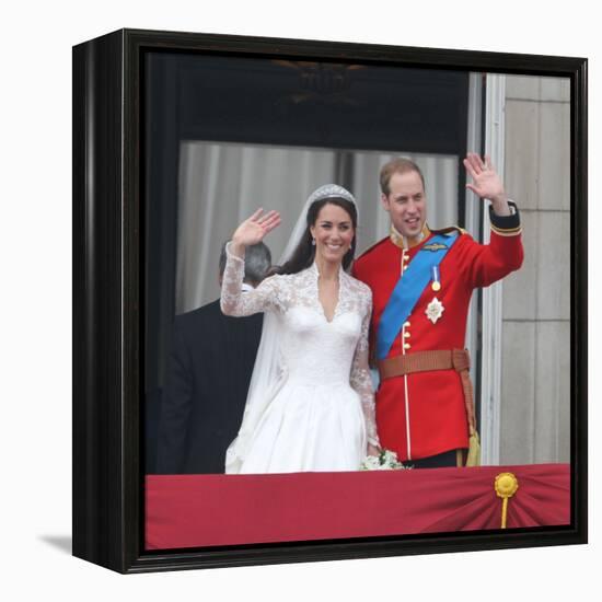 The Royal Wedding of Prince William and Kate Middleton in London, Friday April 29th, 2011-null-Framed Premier Image Canvas