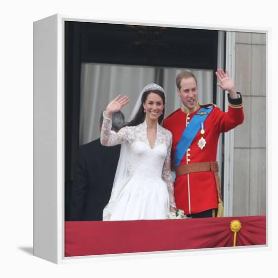 The Royal Wedding of Prince William and Kate Middleton in London, Friday April 29th, 2011-null-Framed Premier Image Canvas