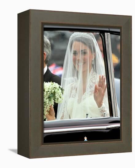 The Royal Wedding of Prince William and Kate Middleton in London, Friday April 29th, 2011-null-Framed Premier Image Canvas