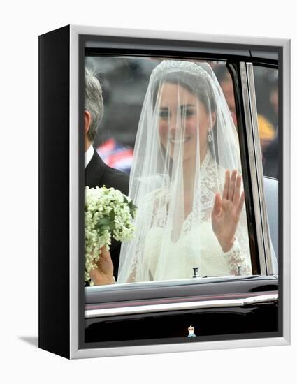 The Royal Wedding of Prince William and Kate Middleton in London, Friday April 29th, 2011-null-Framed Premier Image Canvas