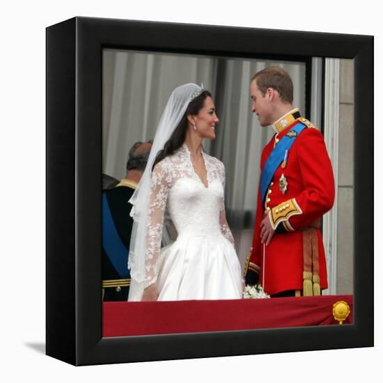 The Royal Wedding of Prince William and Kate Middleton in London, Friday April 29th, 2011-null-Framed Premier Image Canvas