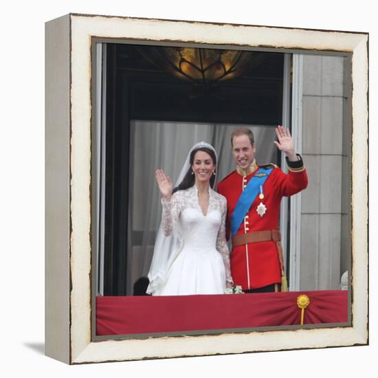 The Royal Wedding of Prince William and Kate Middleton in London, Friday April 29th, 2011-null-Framed Premier Image Canvas