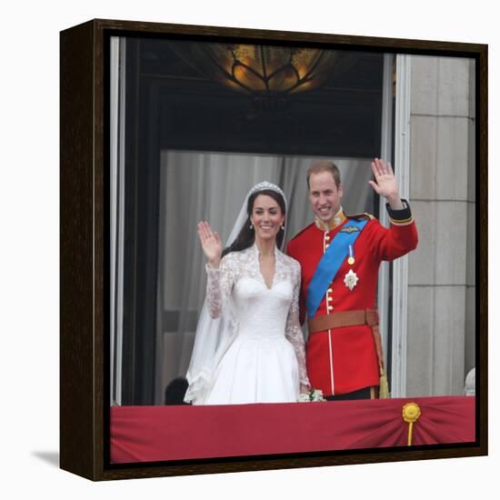 The Royal Wedding of Prince William and Kate Middleton in London, Friday April 29th, 2011-null-Framed Premier Image Canvas