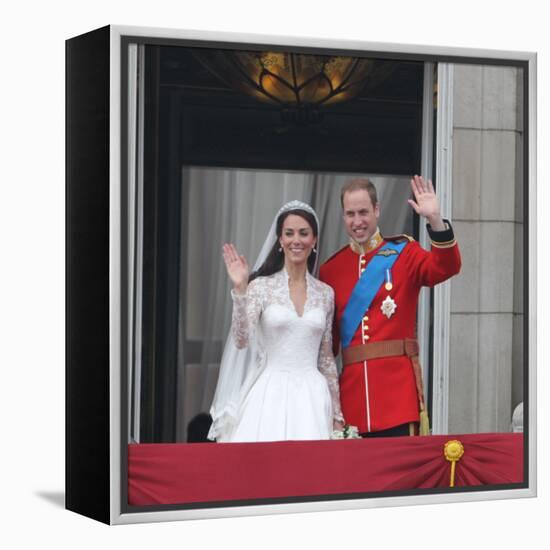 The Royal Wedding of Prince William and Kate Middleton in London, Friday April 29th, 2011-null-Framed Premier Image Canvas