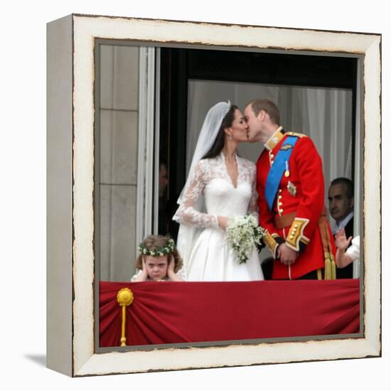 The Royal Wedding of Prince William and Kate Middleton in London, Friday April 29th, 2011-null-Framed Premier Image Canvas