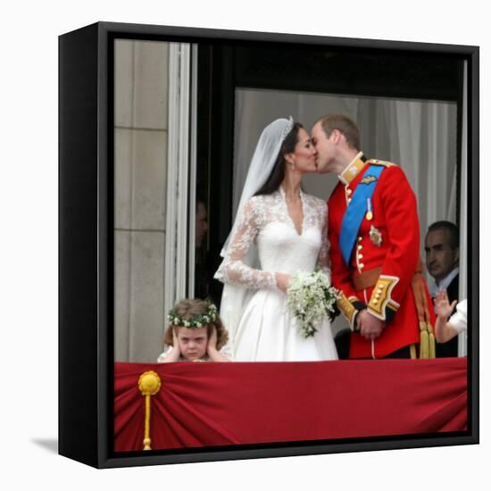 The Royal Wedding of Prince William and Kate Middleton in London, Friday April 29th, 2011-null-Framed Premier Image Canvas